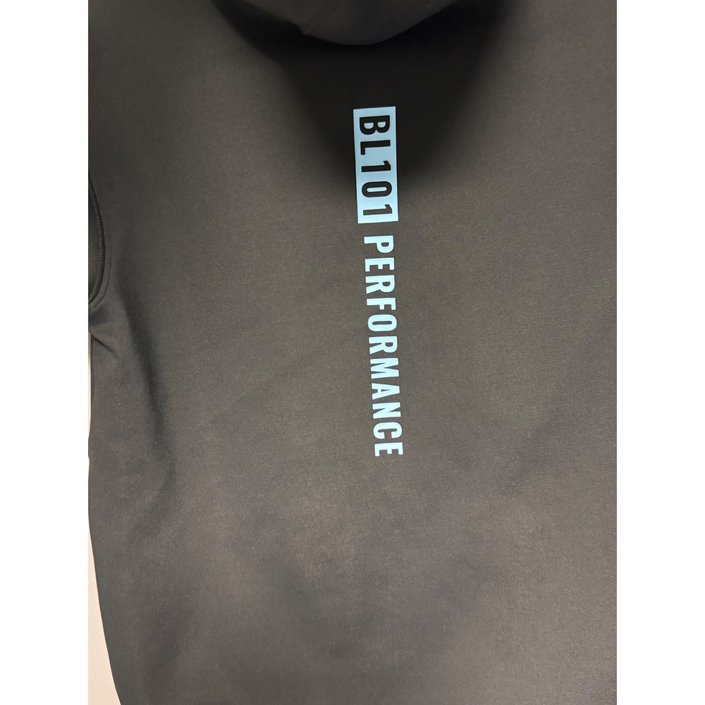 Baseball 101 BL101 BSBLSZN Performance Hoodie Black Blue Kids Youth Medium YM - Picture 3 of 6